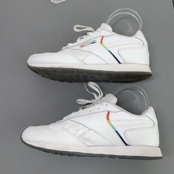 Reebok Classic Harman Run Womens 8.5 Sneaker Trainer Rainbow Detail - Picture 4 of 9